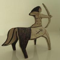 Vietri - Sagittario in ceramica