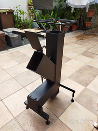 Cucina Rocket Stove a legna da campo/giardino