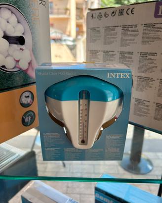 Dosatore di cloro galleggiante con termometro