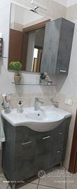 Mobile bagno specchiera, lavabo+rubinetteria