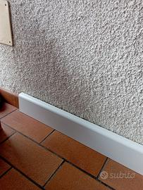 copri battiscopa MDF bianco 