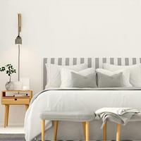 Letto completo con materasso, base, e testiera di