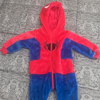 tuta spiderman 