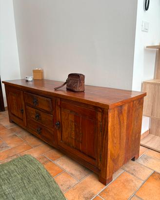 Cassapanca in legno