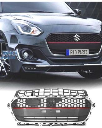 GRIGLIA PER SUZUKI SWIFT VI 17- NERO CROMATO