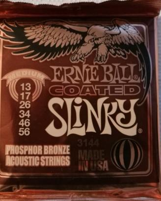 Corde chitarra acustica ERNIE BALL COATED