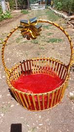 Cesta/canestro Bambù 