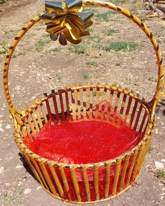 Cesta/canestro Bambù 