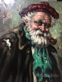 Antico dipinto Alberto Cecconi (1897-1971)