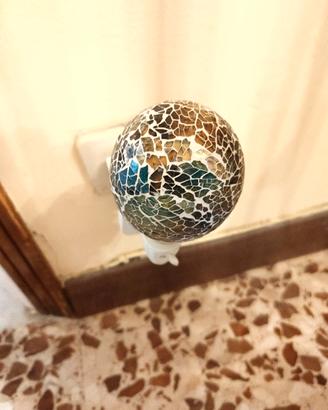 Luce notturna accendi e spegni di vetro di Murano