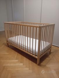 Lettino IKEA GULLIVER con materasso