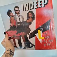 💃 VINILE - INDEEP "Last Night a DJ Saved My Life"