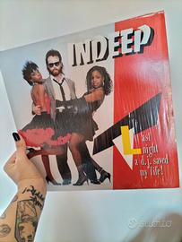 💃 VINILE - INDEEP "Last Night a DJ Saved My Life"