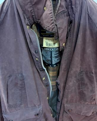 Vintage Barbour Bedale Marrone
