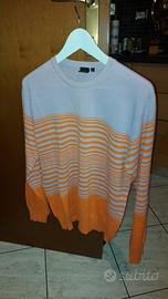 Pullover girocollo Paul Smith 100%cotone leggero