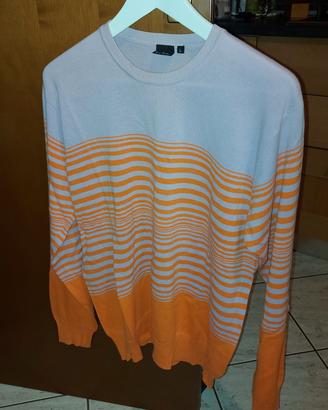 Pullover girocollo Paul Smith 100%cotone leggero