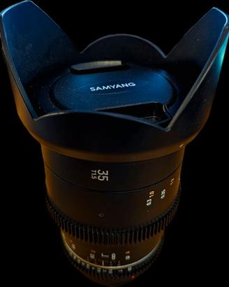 Samyang MF 35 mm T1.5 VDSLR Canon EF