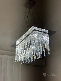 Lampadario Swarovski Sospeso