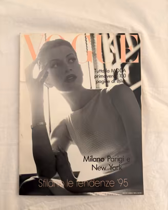 Vogue Dossier Sfilate P/E 1995 Anna Molinari