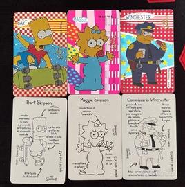 The Simpson Special Cards Olografiche Vintage
