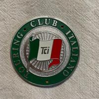 Placca Badge Touring Club Italiano