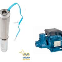 Pompe sommerse superficie Caprari Arven per Pozzi