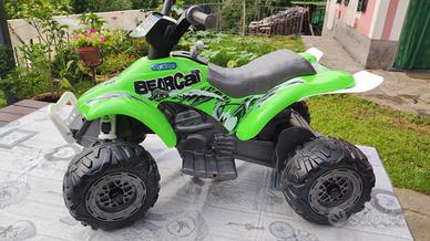 QUAD PEGPEREGO elettrico con retromarcia 4 ruote