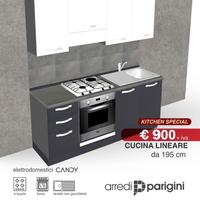 cucina moderna lineare-PROMO MODERNO