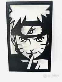 Quadro Decorativo Line Art Wall Art Naruto – Stamp