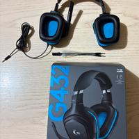 LOGITECH G432 CUFFIE DA GAMING