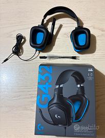 LOGITECH G432 CUFFIE DA GAMING