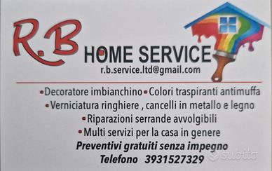 Imbianchino decoratore ,riparazioni serrande