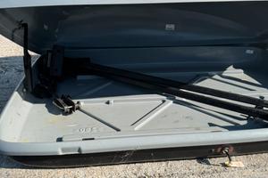 Box tetto Jetbag + barre portapacchi completo