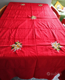 Tovaglia natalizia da 12 rettangolare