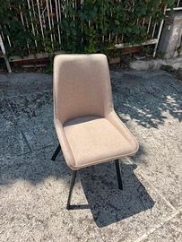 8 Sedie Fox Beige Stones – Come Nuove