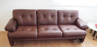 Divano Pelle 3 Posti Coronado B&B Italia