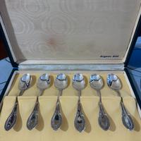Servizio vintage cucchiaini argento