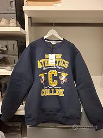 Felpa Uomo Berna GC Boston Blu XXL Nuovo