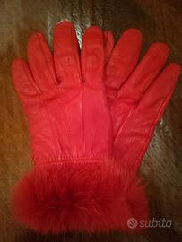Guanti in pelle donna