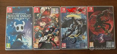 Lotto 4 Giochi per Nintendo Switch