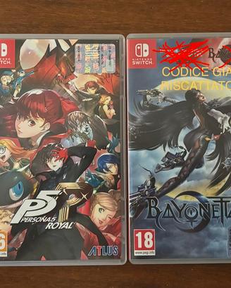 Lotto 4 Giochi per Nintendo Switch