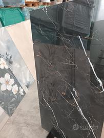 Gres porcellanato effetto marmo lucido 60x120 