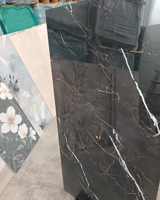 Gres porcellanato effetto marmo lucido 60x120 