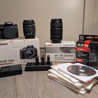 CANON EOS 100D + LENTI
