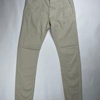 Sirmoney Pantaloni Eleganti Bianco Panna