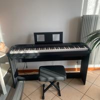 Pianoforte digitale completo tasti pesati