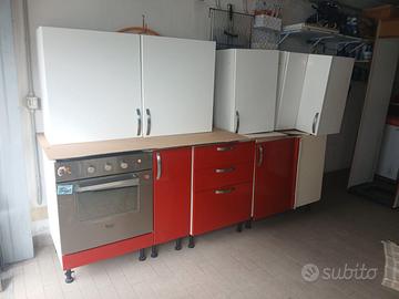 Cuina componibile ad angolo