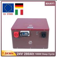 Pacco batterie 24v 280ah LifePO4 