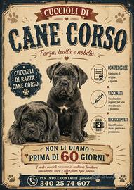 Cuccioli di cane corso