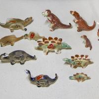 Miniature dinosauri porcellana Bon China vintage